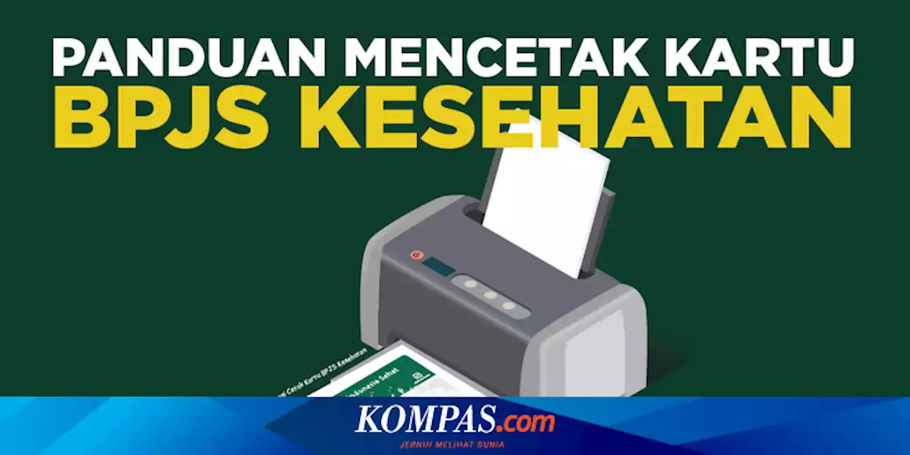 Cara Cetak Kartu BPJS Kesehatan Online atau KIS Digital di Mobile JKN