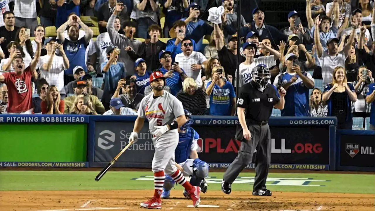 Alexander: Albert Pujols returns to Dodger Stadium and makes history