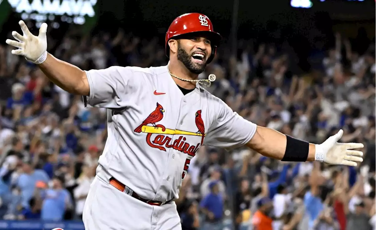 Cardinals’ Albert Pujols joins 700-home run club with 2 against Dodgers