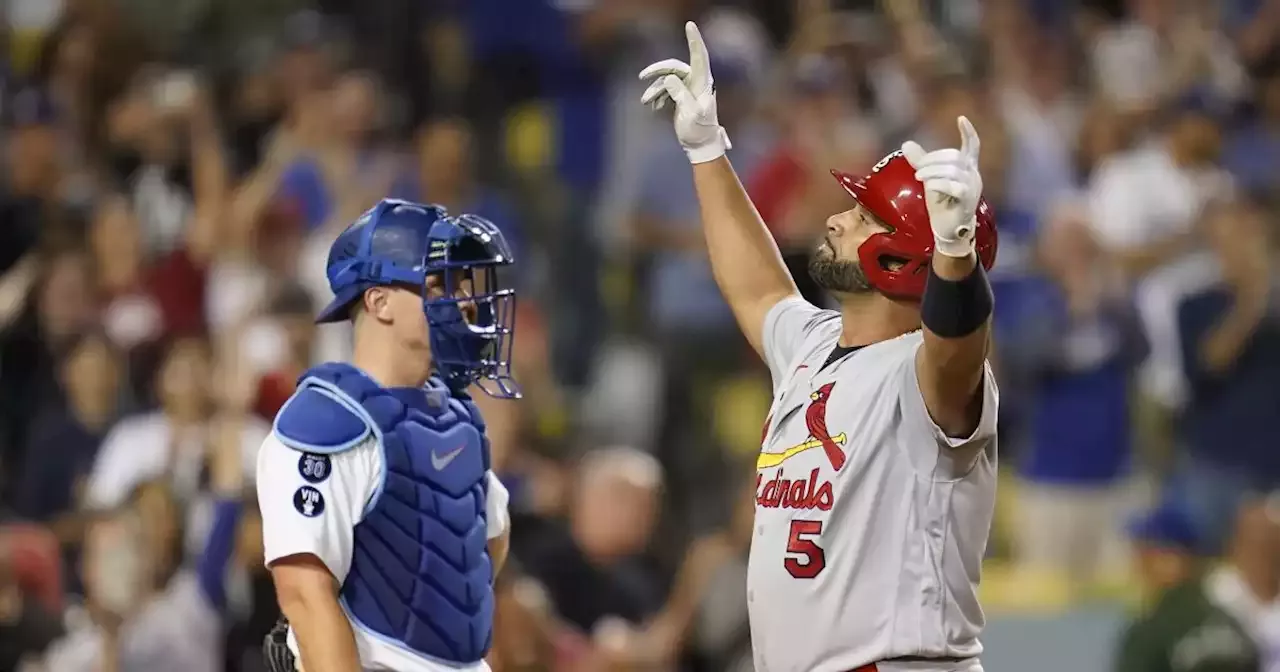 Dodgers react to Albert Pujols' historic 700th home run with blend