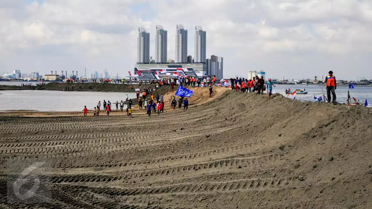 Daratan Pulau G Jakarta Tersisa 1,7 Hektare Akibat Abrasi