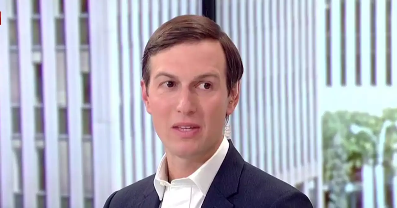 Jared Kushner says it's 'very troubling' to see migrants being used as political pawns