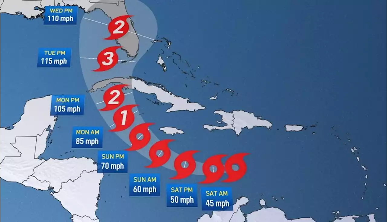 Tropical Storm Ian Forms in Caribbean, Heads Toward Florida