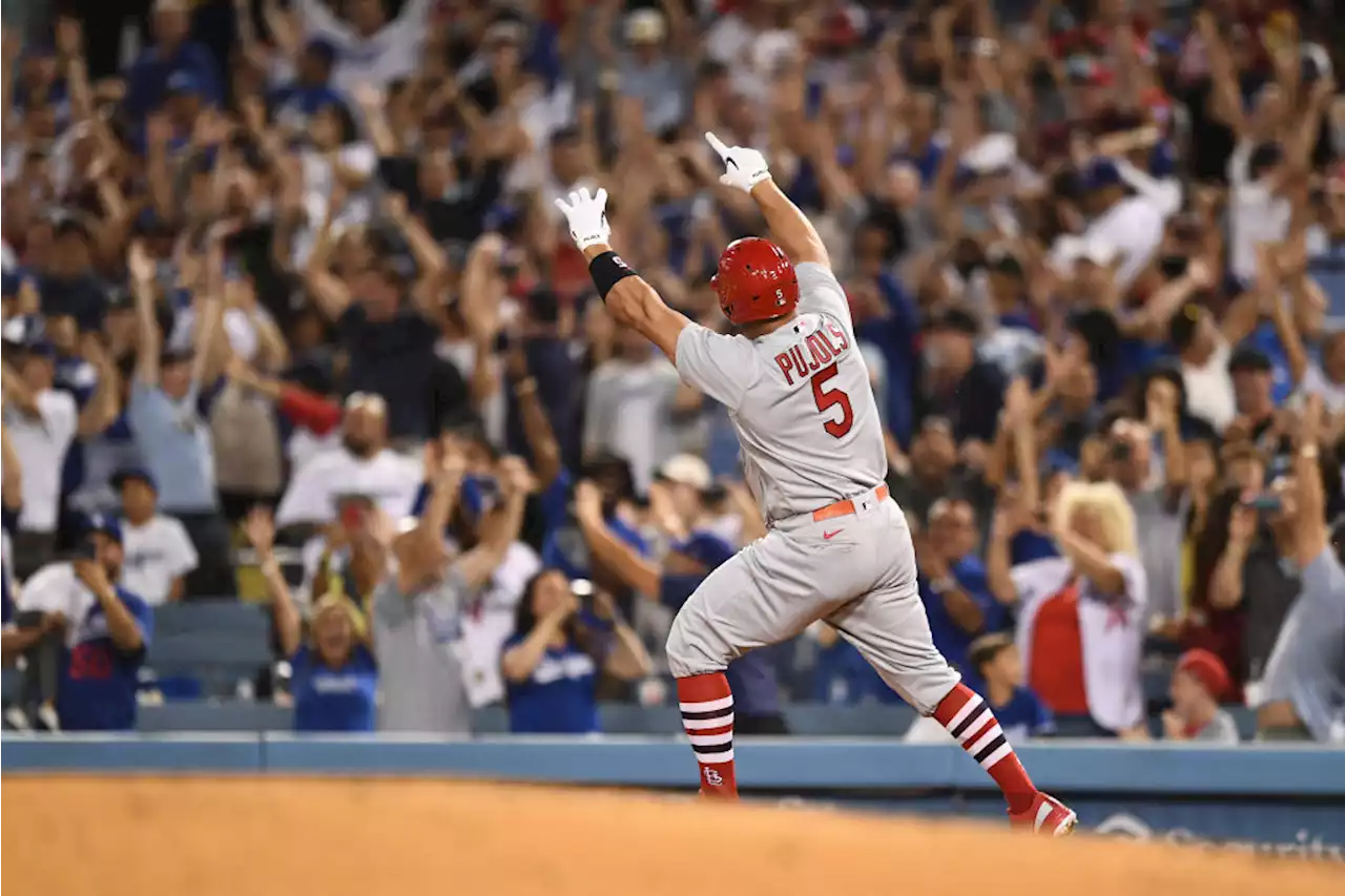 Watch: Albert Pujols Hits Career Home Run No. 700 Against Dodgers