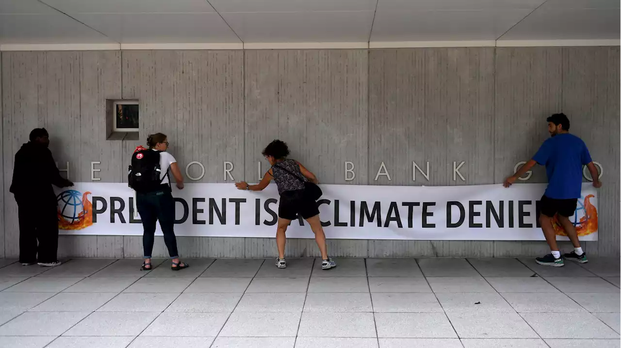 Climate activists want Biden to fire the head of the World Bank. Here's why