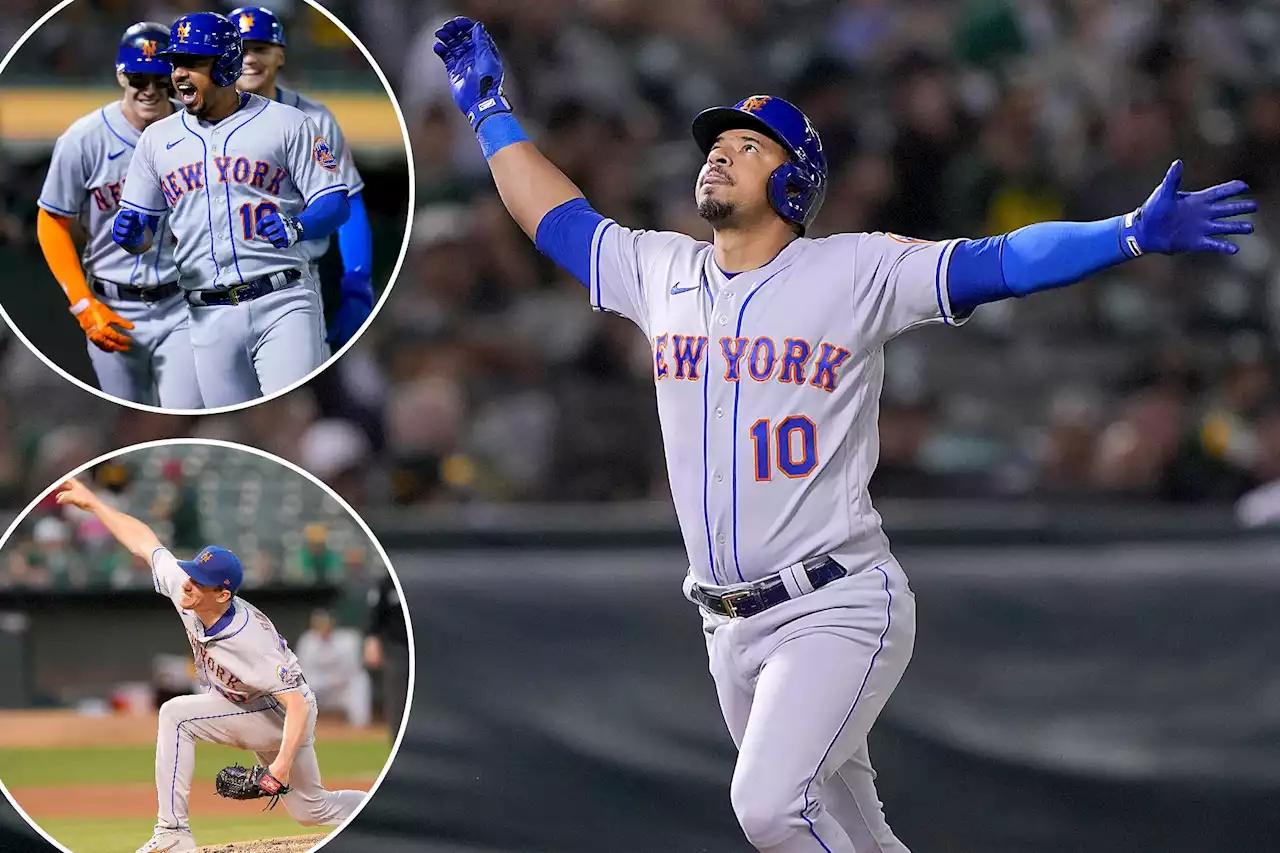 Mets pad NL East lead as Eduardo Escobar’s grand slam powers rout of A’s