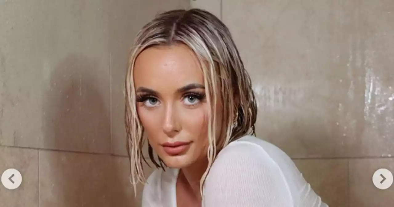 Love Island's Millie Court branded 'unreal' as she poses in wet dress in shower