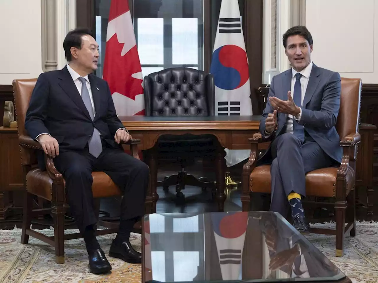 South Korea president Yoon seeks more Canada trade as China looms over Ottawa visit