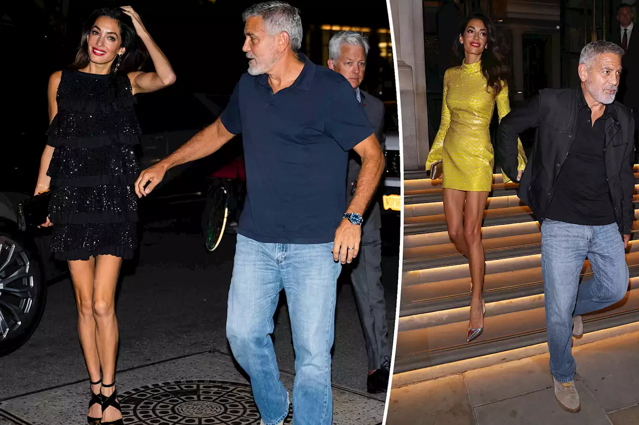 Amal Clooney keeps out-dressing husband George