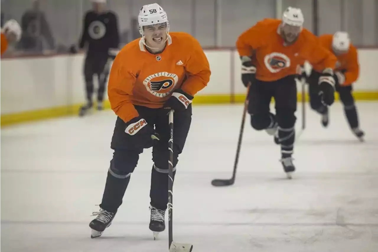 ‘It is a window of opportunity for me’: Finally healthy, center Tanner Laczynski eager to make a push for the Flyers roster