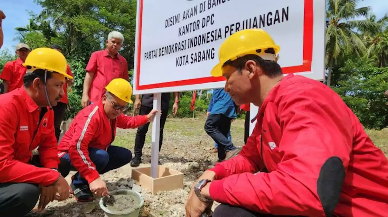 Di Sabang, PDIP Mulai Bangun Kantor Partai |Republika Online