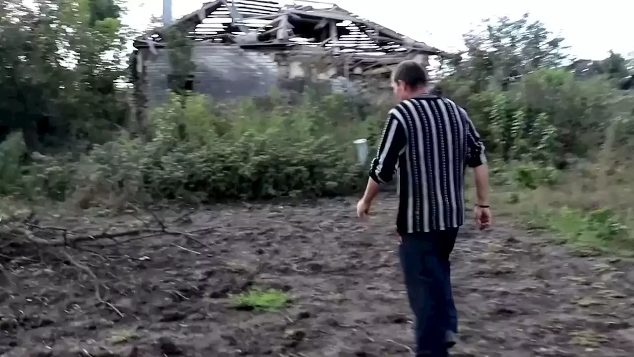 Family tries to rebuild life in shattered Ukraine village retaken from Russia