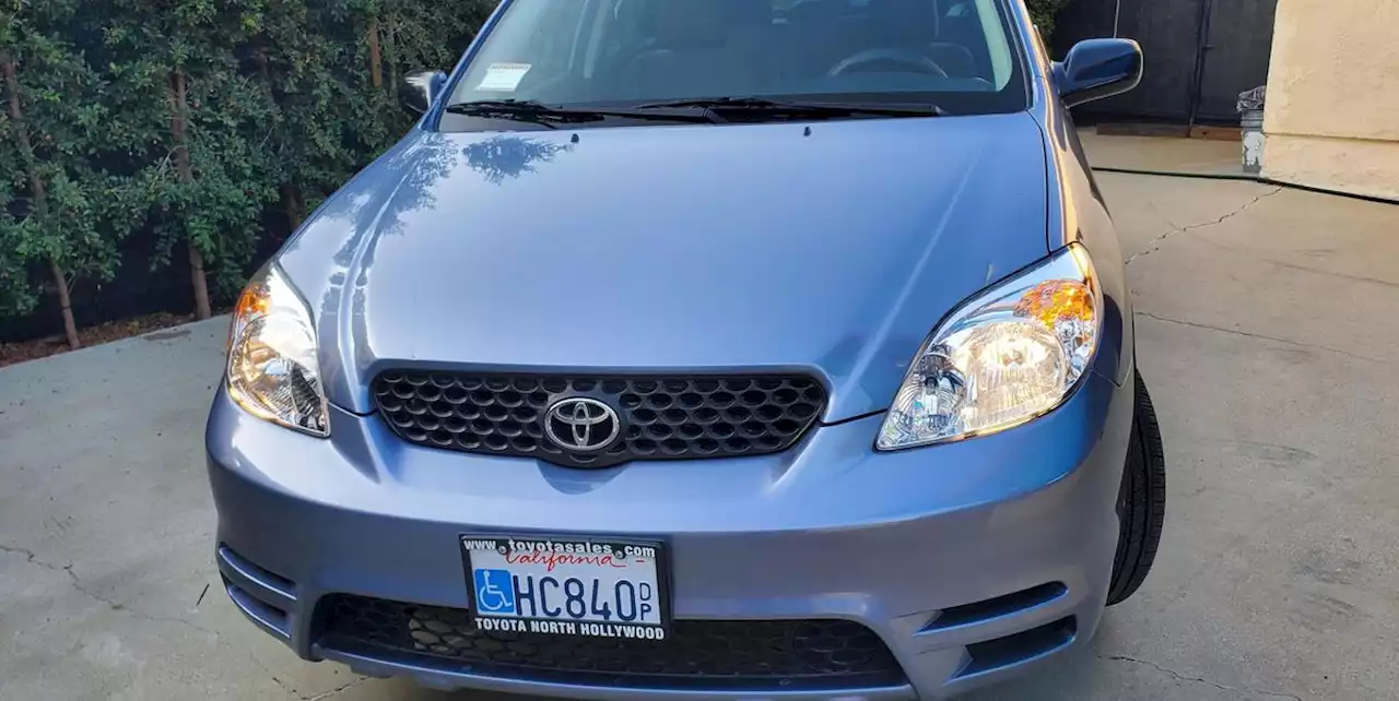 Here's Your Once-in-a-Lifetime Chance to Own a Museum-Quality Toyota Matrix With 400 Miles