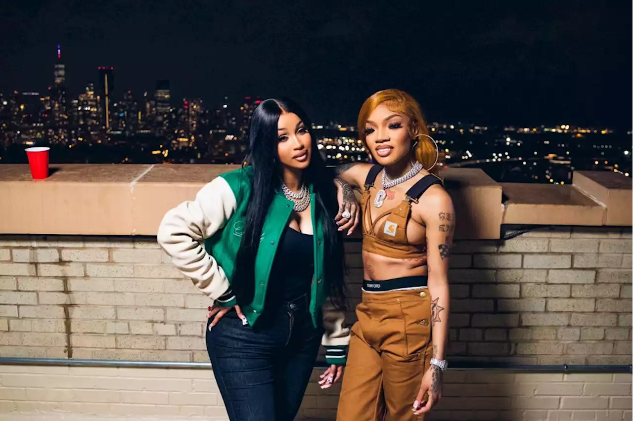 Cardi B Gets Down With GloRilla on 'Tomorrow 2'