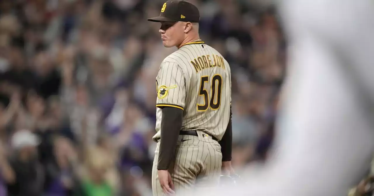 Padres lose again at Coors Field, drop a spot in wild-card standings