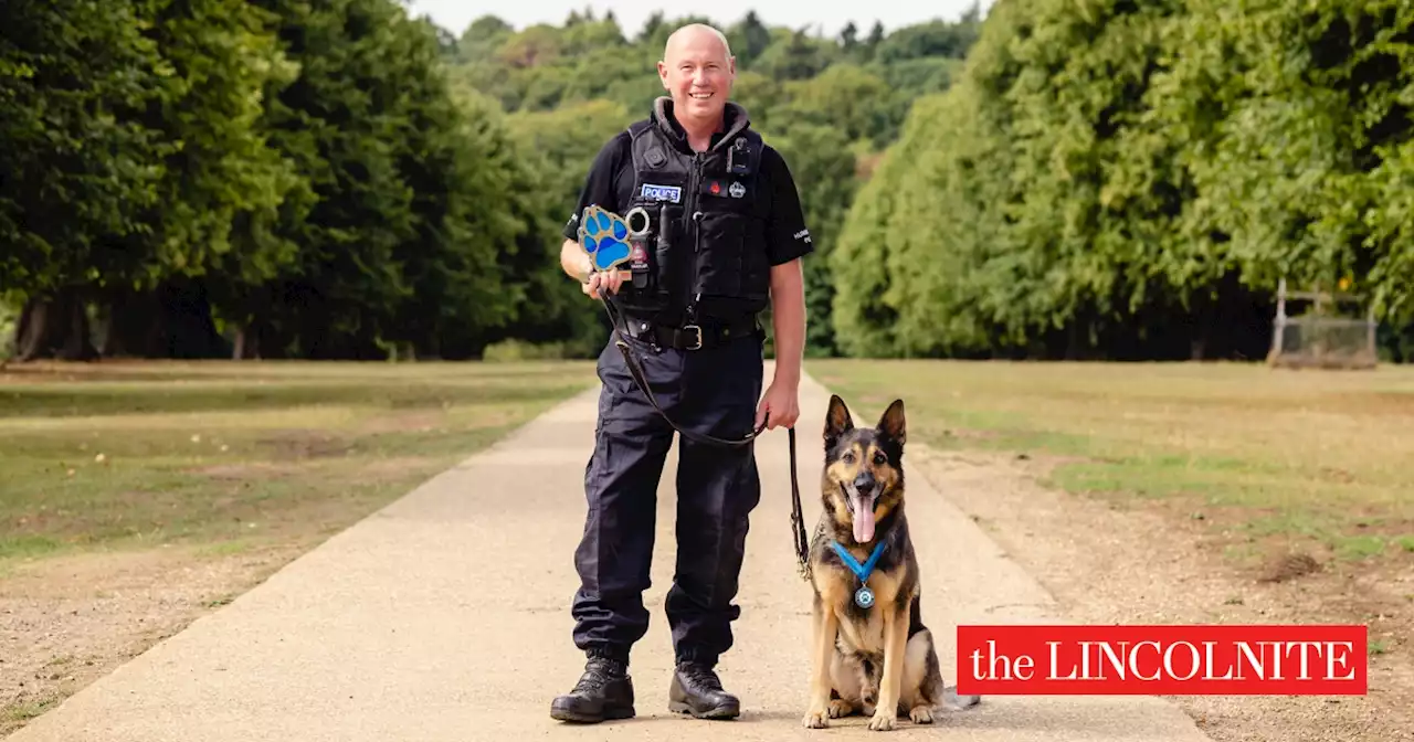 300 arrests and three bullets to the head: Police dog gets lifetime award