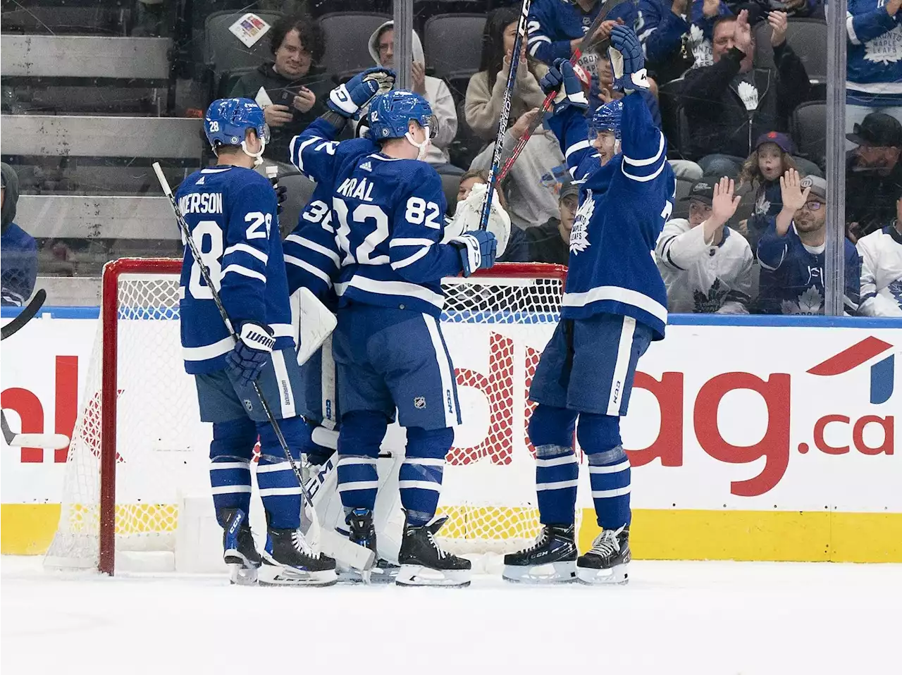 Holl of a start for Maple Leafs in opening win of doubleheader against Ottawa