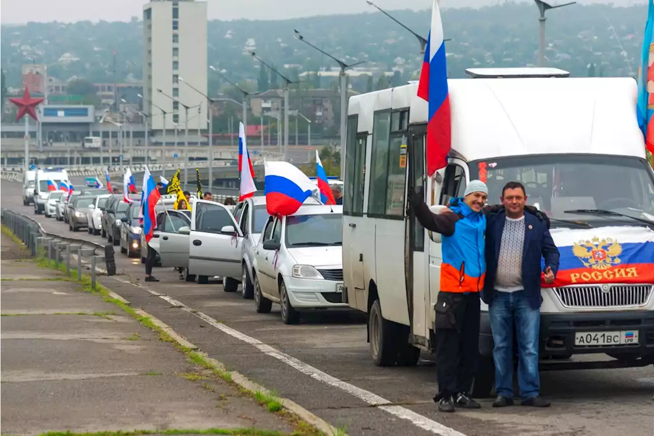 Russia Shells Ukrainian cities Amid Kremlin-Staged Votes