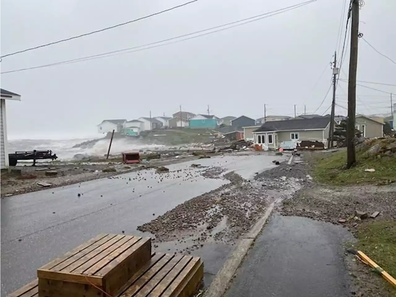 Fiona hits Newfoundland: Houses collapse, resident rescued after she is swept to sea