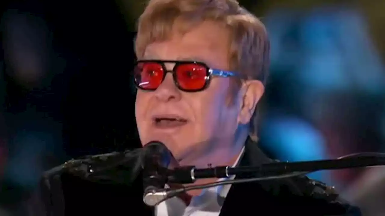 Elton John Performs at White House