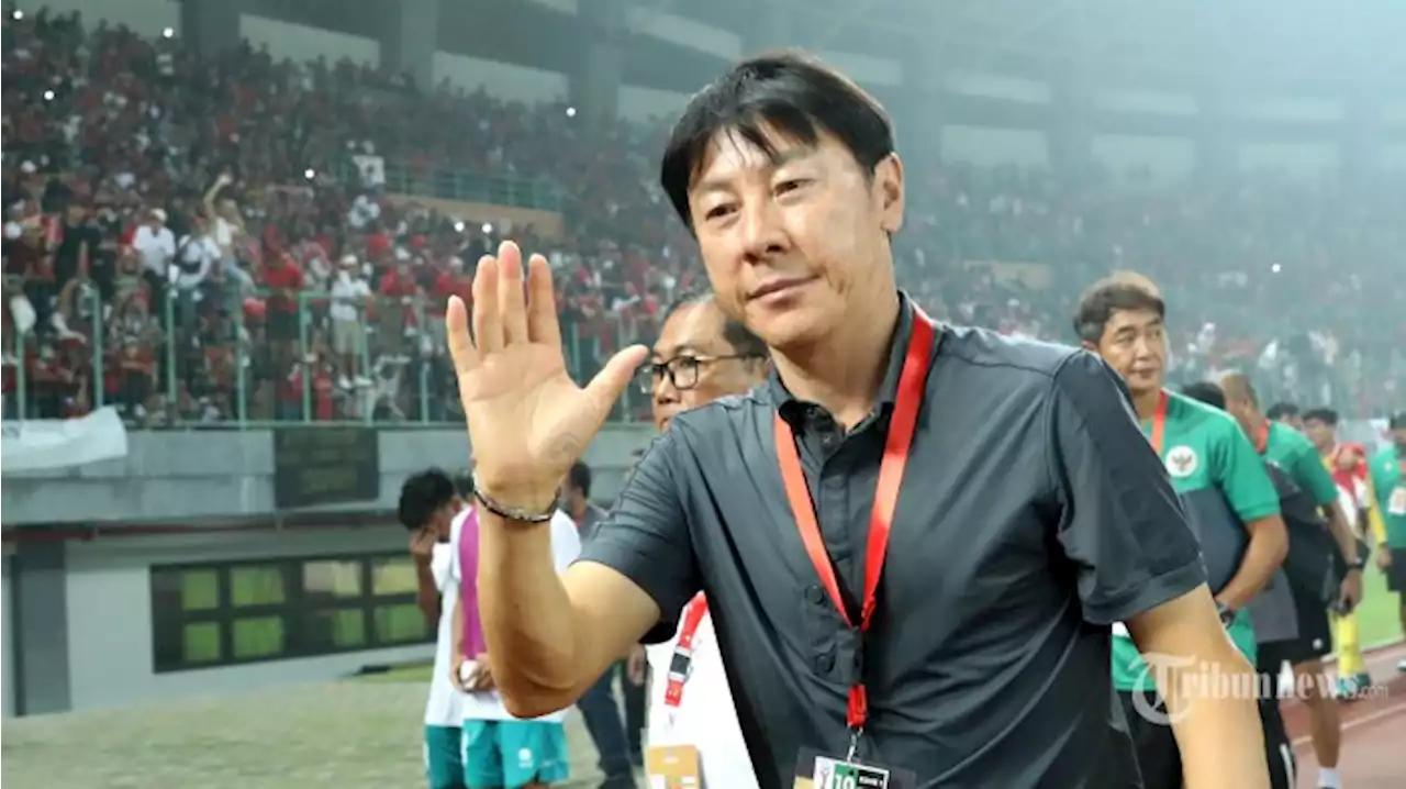 Respons Shin Tae-yong soal Rencana Luis Milla Nonton Timnas Indonesia vs Curacao - Tribunnews.com