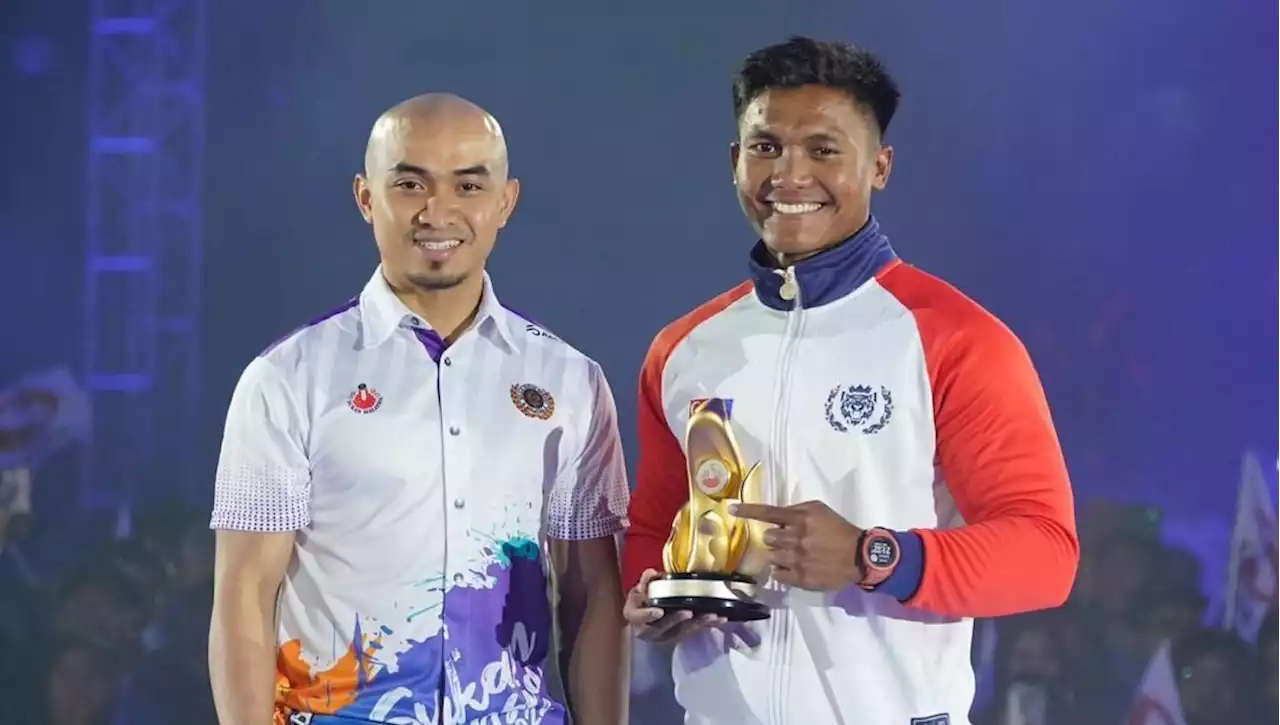 Fakhrullah, Rouxin Atlet Terbaik Sukma 2022