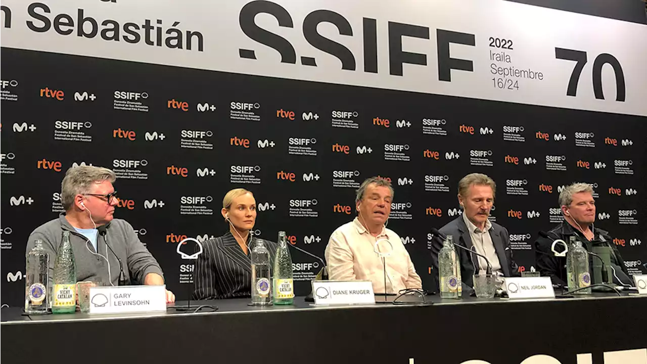 Liam Neeson, Diane Kruger Talk ‘Marlowe’ as Neil Jordan’s Film World Premieres in San Sebastian