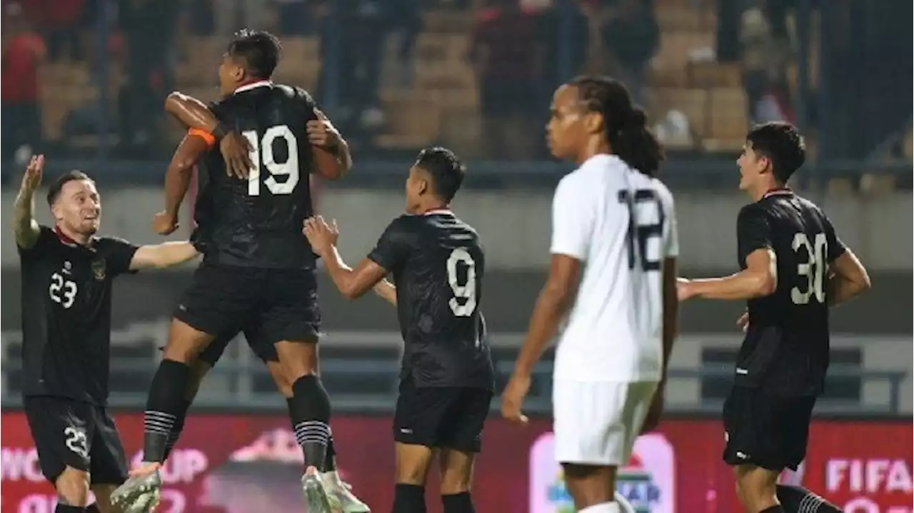 Ganas, 4 Gol Tercipta di Babak Pertama Timnas Indonesia Vs Curacao