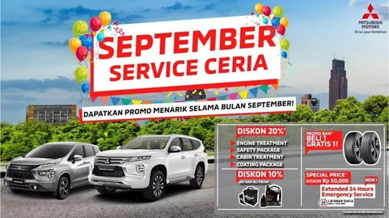 Mitsubishi Manjakan Konsumen Lewat Program September Service Ceria