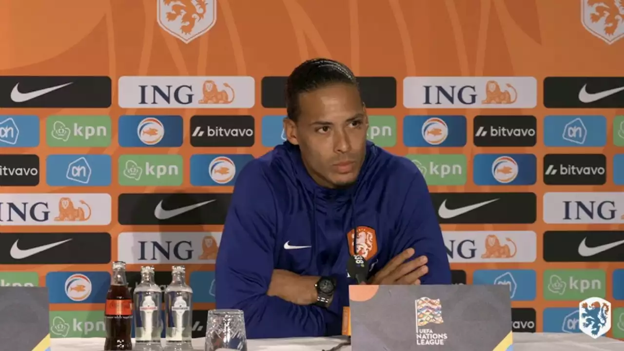 Van Dijk vol lof: ‘Ik was natuurlijk nog lang niet zo ver als dat hij nu is’