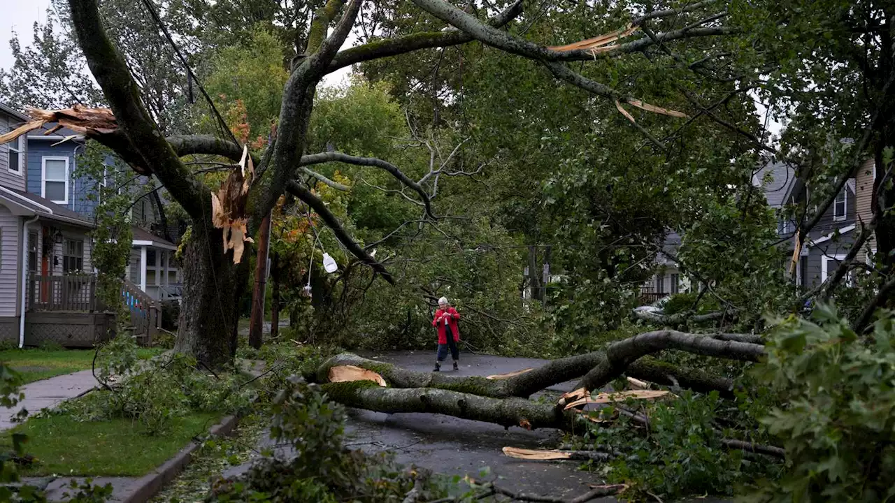 Fiona washes houses away, knocks out power in Canada