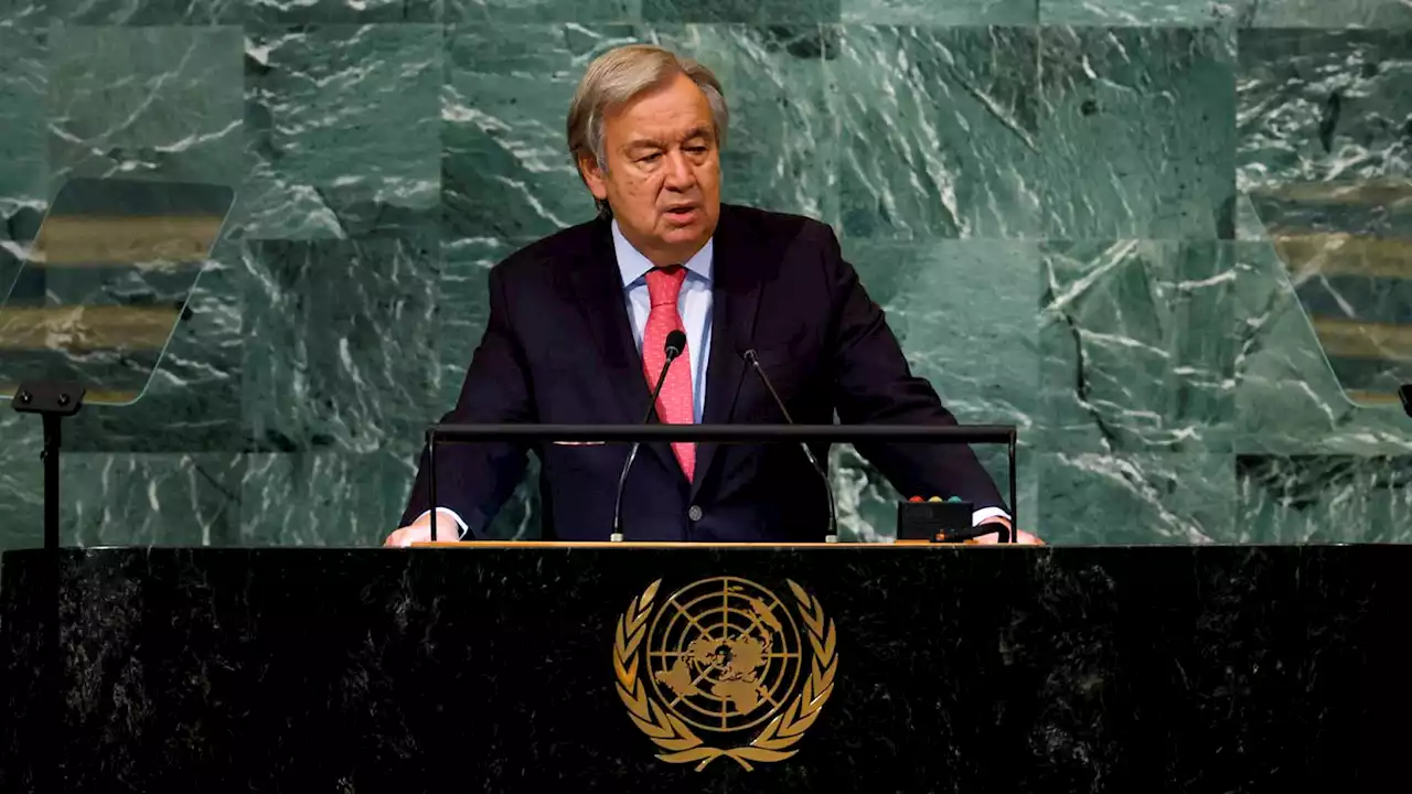 U.N. chief warns of 'a winter of global discontent'