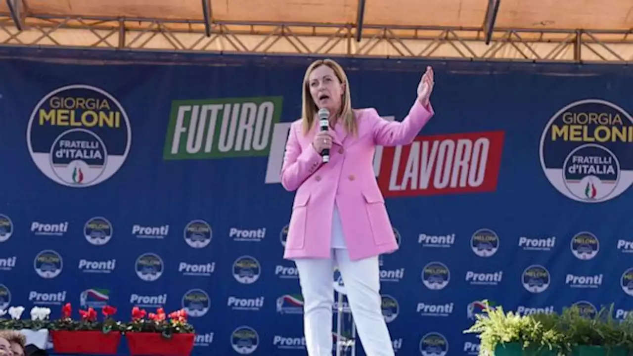 Giorgia Meloni is poised to bring conservatives back to power in Italy