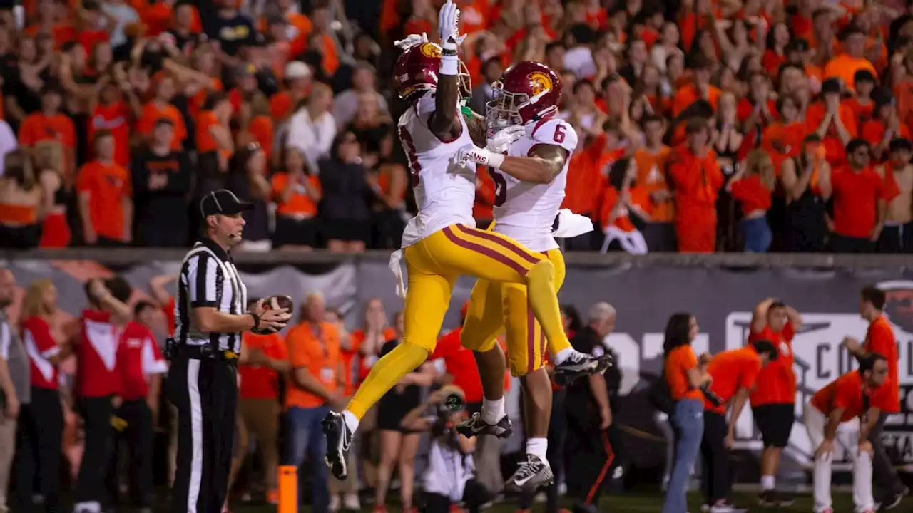 USC's Lincoln Riley 'proud' as Trojans grind out win over Oregon State