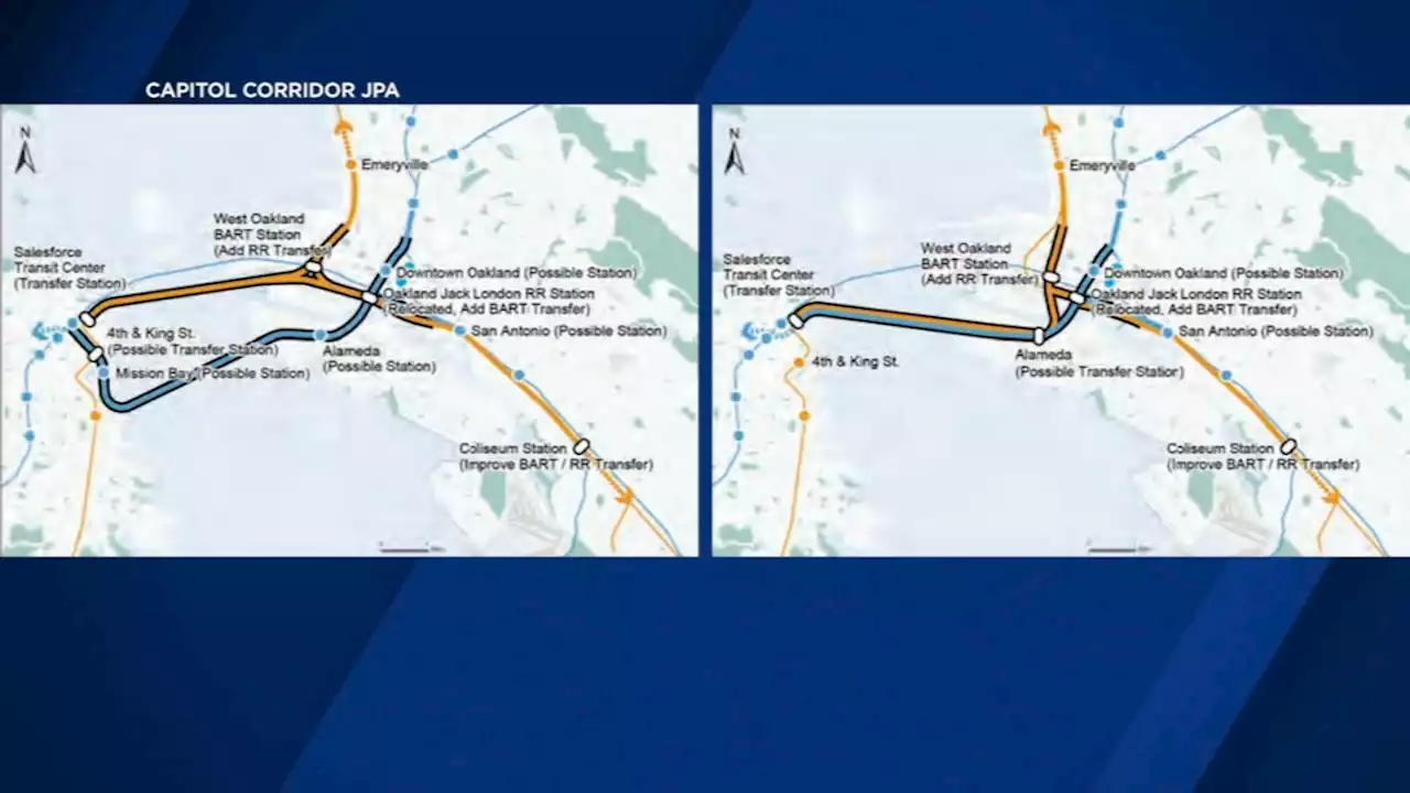 New renderings unveiled for BART's 2nd transbay crossing, Amtrak Capitol Corridor collaboration