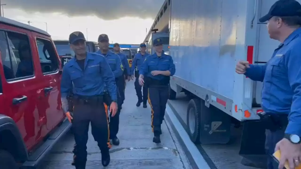 NJ, NY State police officers deployed to Puerto Rico