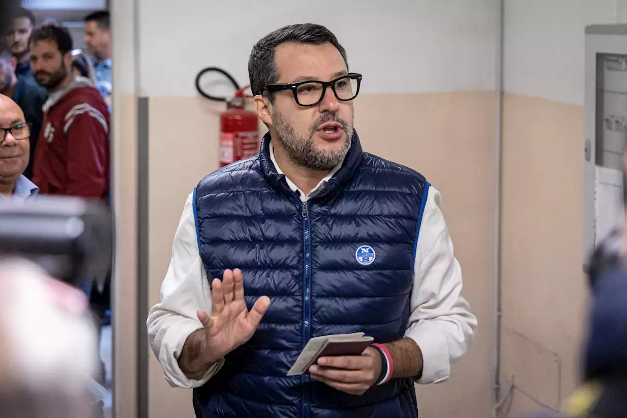 Elezioni 2022, Salvini: 'Conto Lega sul podio, gioco per vincere'