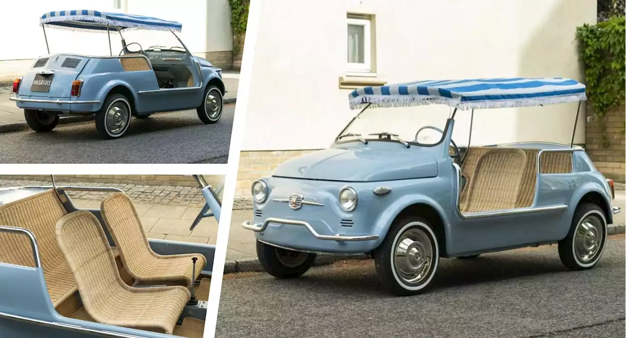 Channel Your Inner Child With This 1972 Fiat 500 Jolly | Carscoops