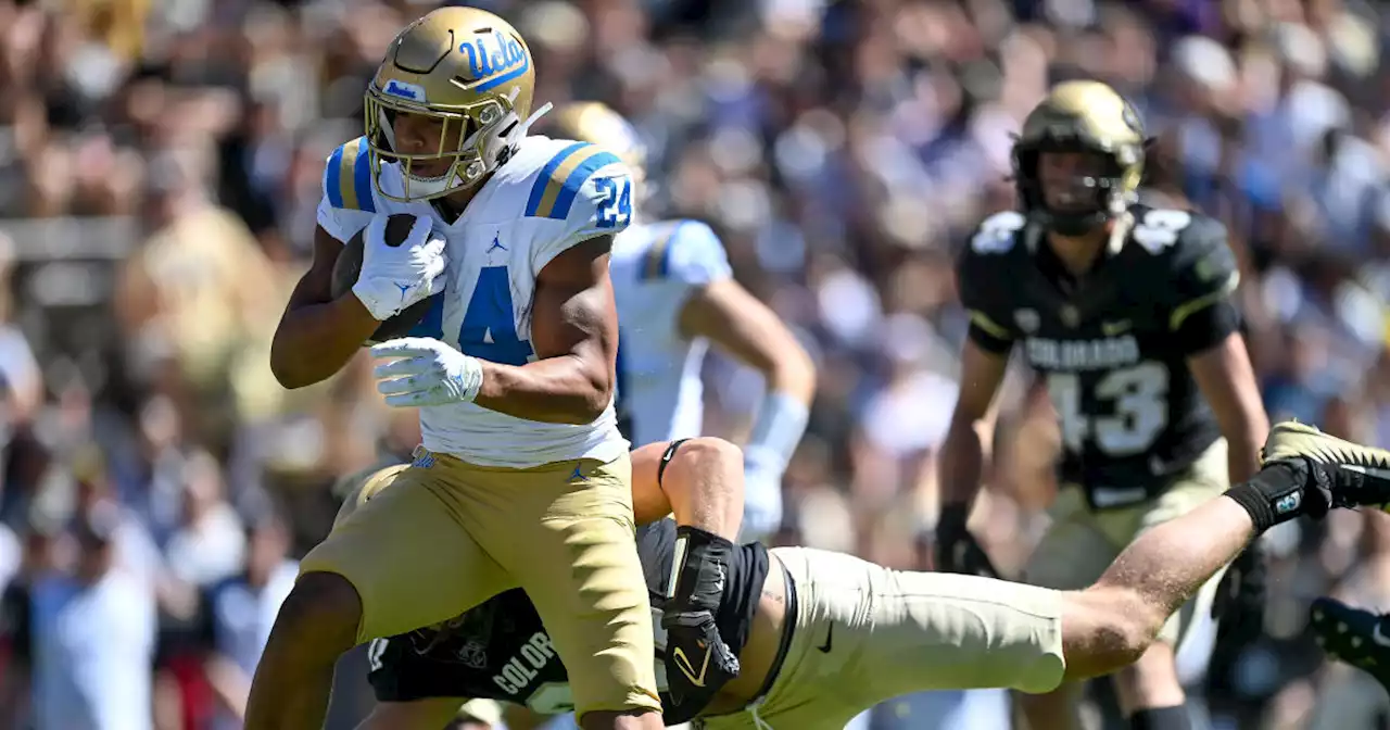 Charbonnet's 3 TD runs power UCLA past Colorado 45-17