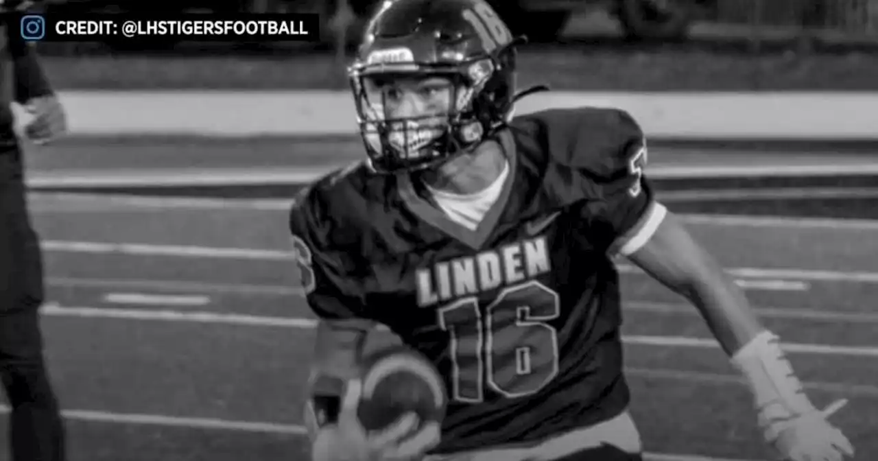 Moment of silence held to honor Linden High School football player Xavier McClain