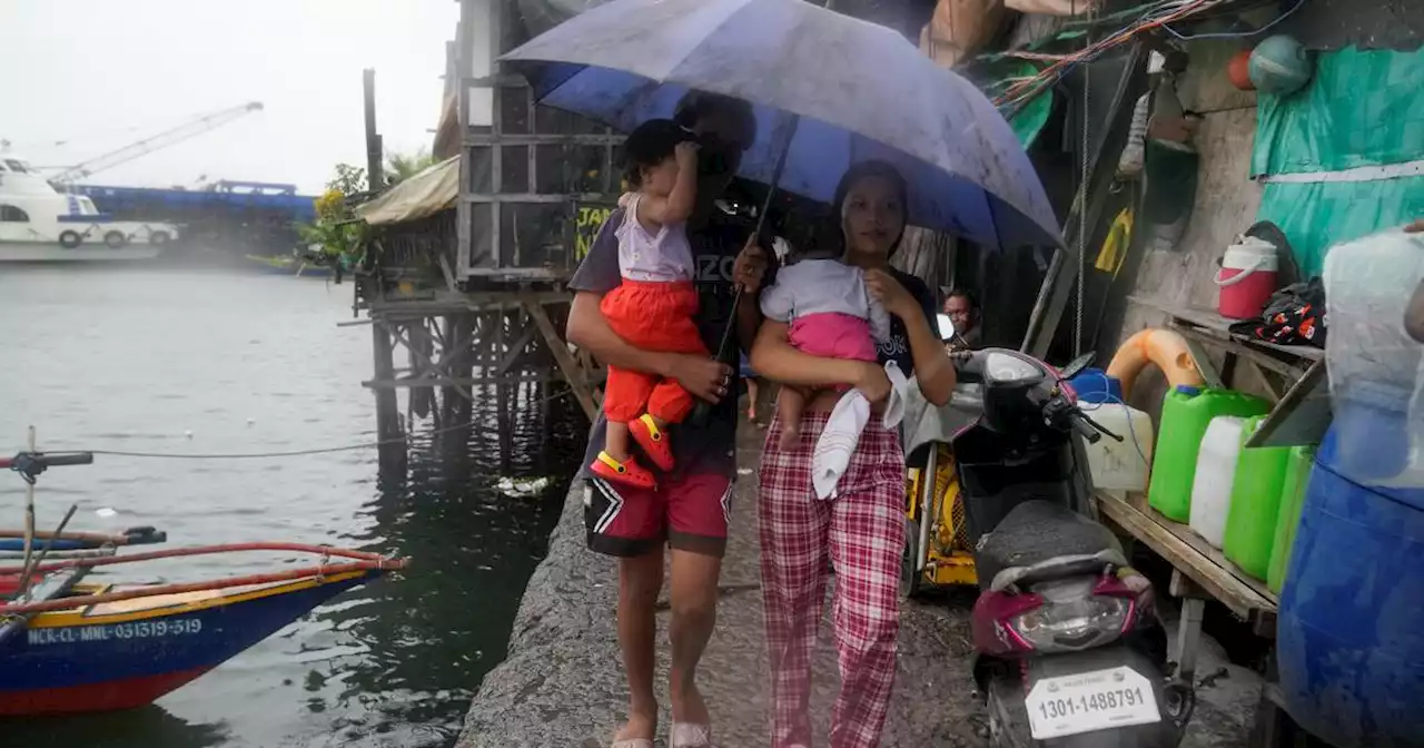 Powerful typhoon hits north Philippines, thousands evacuated