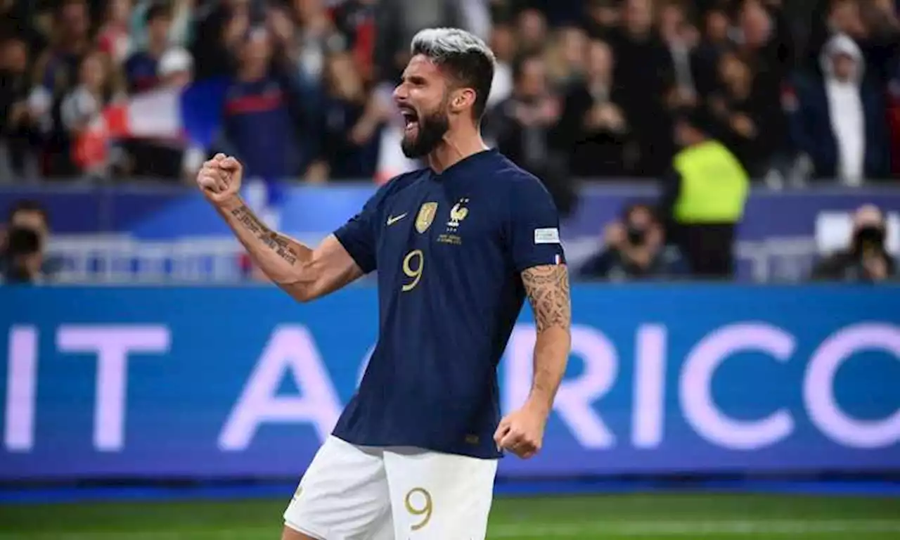 Giroud a Deschamps: 'Mondiale? Frustrante vivere nell'incertezza. Nonostante l'età, ho dimostrato di esserci ancora'