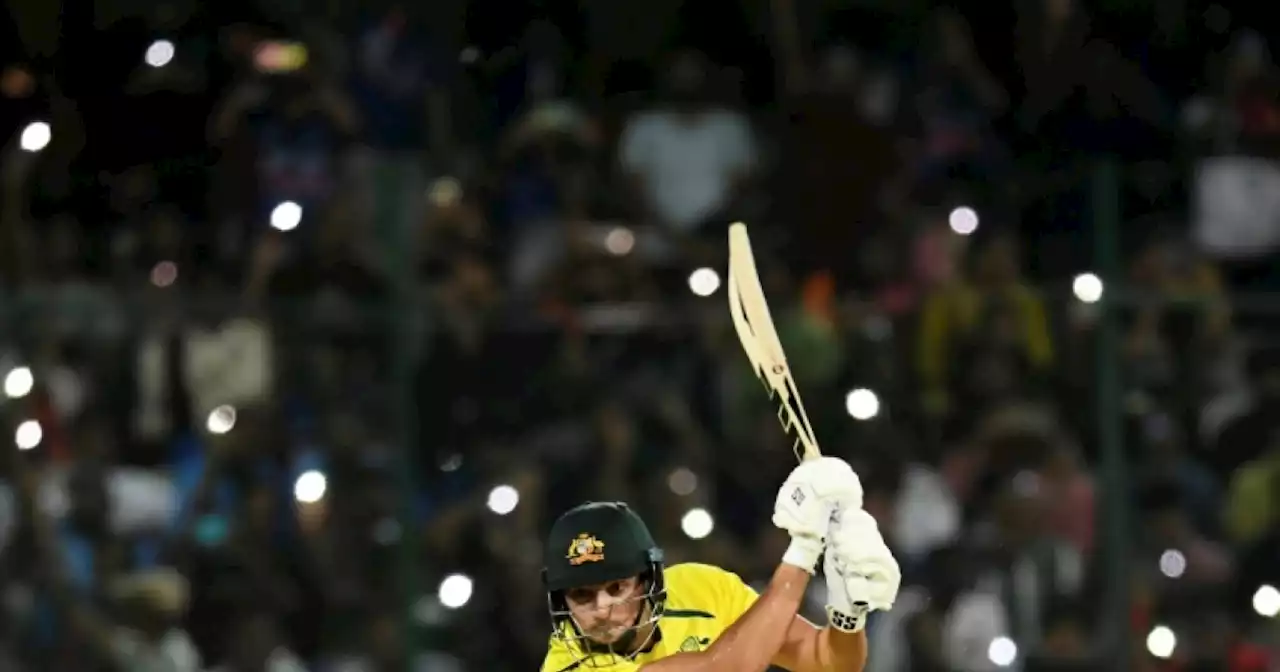 David, Green help Australia to 186 in India T20 decider