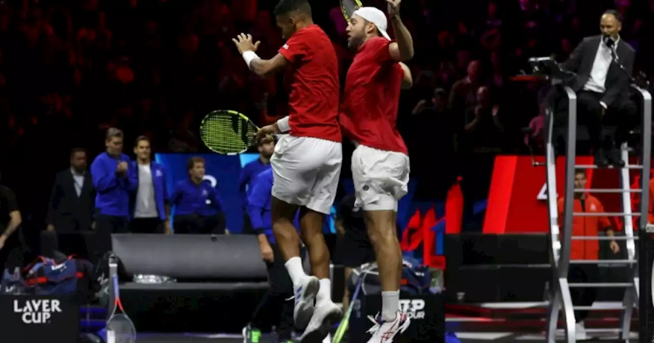 Sock and Auger-Aliassime keep Team World in Laver Cup chase