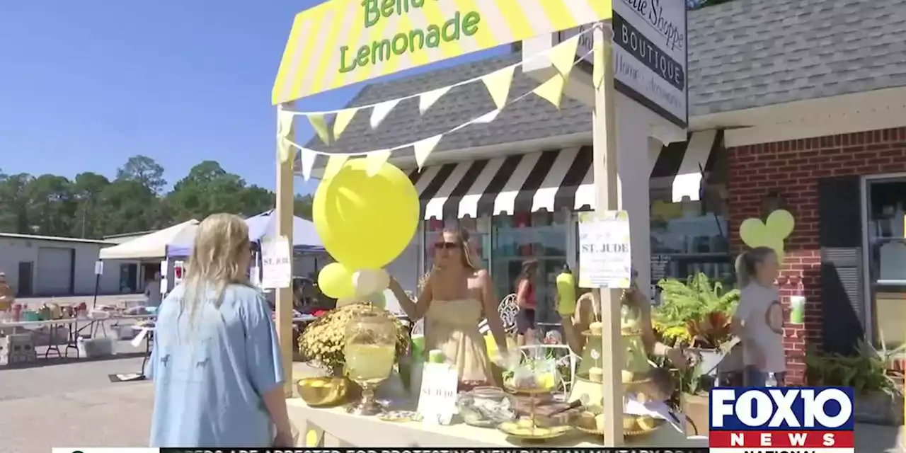 Bella’s Lemonade raises money for St. Jude Children’s Research Hospital