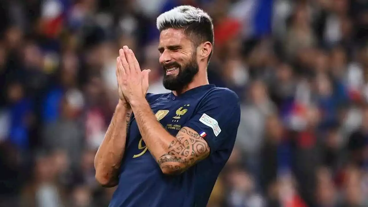 Giroud: “Mi diverto molto. Ci sono ancora nonostante... l’età avanzata”