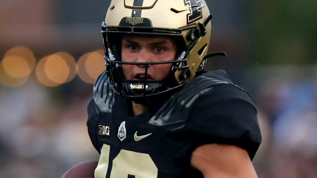 Injury sidelines Purdue quarterback Aidan O'Connell; Austin Burton starts vs. FAU