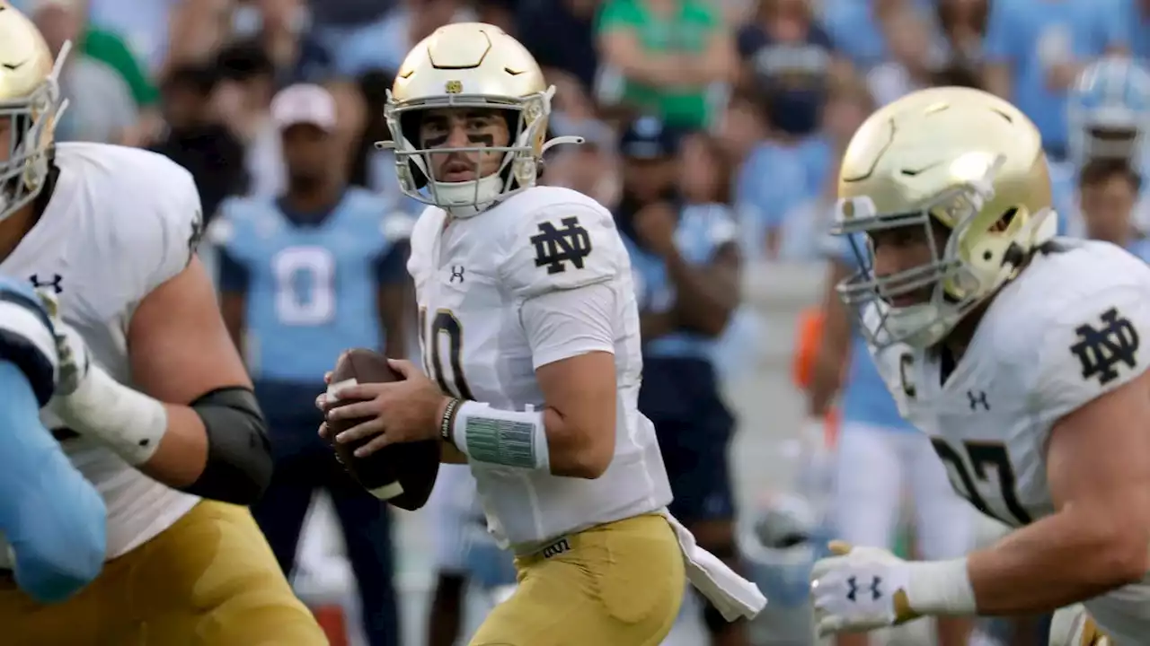 Who needs a bye week? Certainly not Notre Dame after this one/win