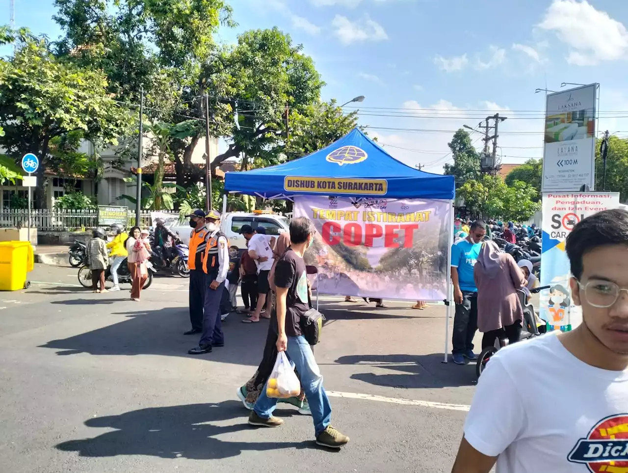 Banyak Laporan Barang Hilang di Solo CFD, Dishub Dirikan Pos Copet