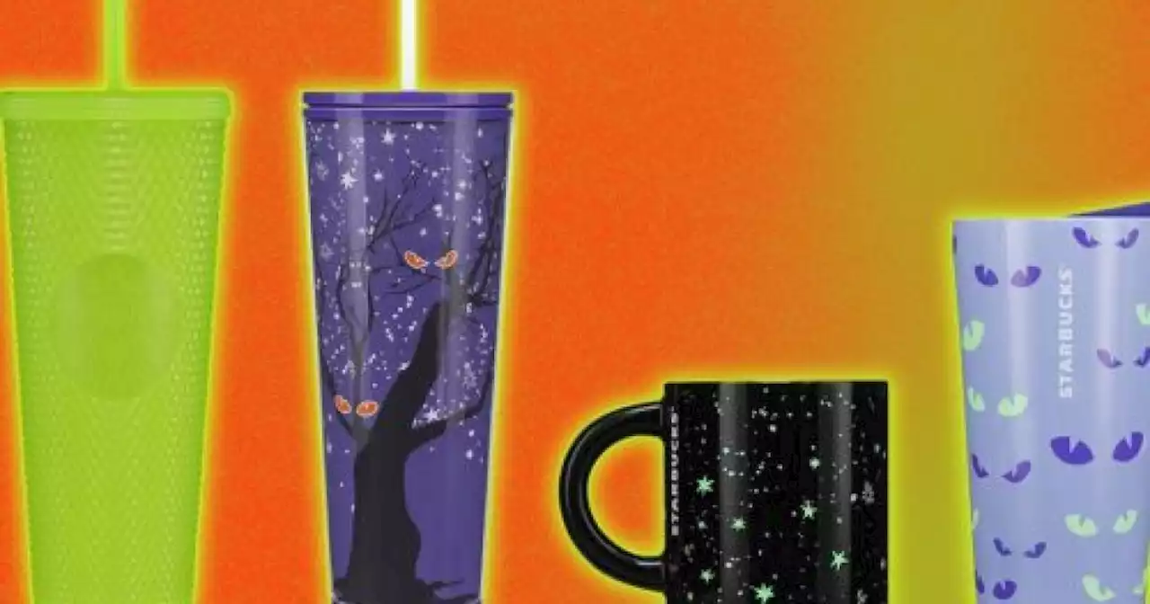 Starbucks Has Fun New Glow-In-The-Dark Halloween Drinkware